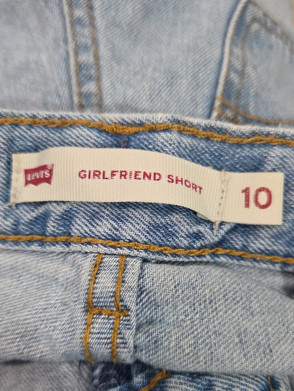 •Levi's• Little Girls Cut Off Blue Jean Shorts